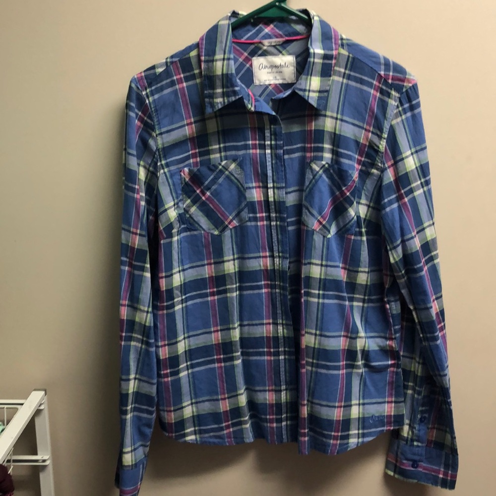 Plaid Button Down